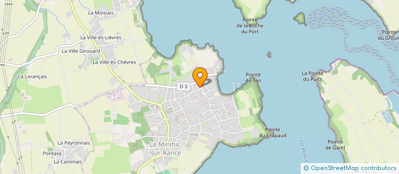 localisation de l'entreprise SCI DIENTES  LE MINIHIC-SUR-RANCE