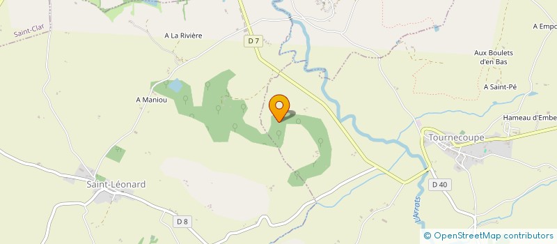 localisation de l'entreprise SCI DIEUZAIDE  BIVES