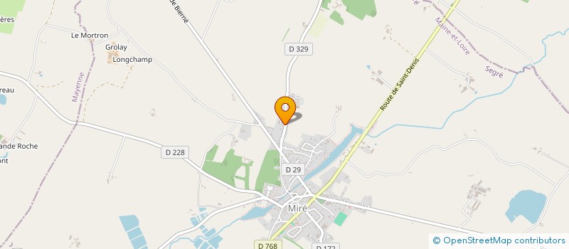 localisation de l'entreprise SCI DIFEB  ETRICHE