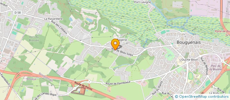 localisation de l'entreprise SCI DIFFA NGAMI à BOUGUENAIS