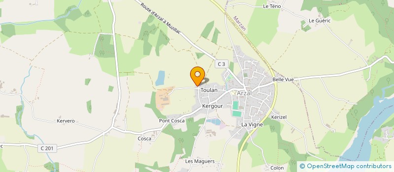 localisation de l'entreprise SCI DIFFUSION BRETAGNE  PORNIC