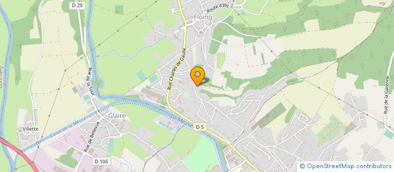 localisation de l'entreprise SCI DIFFUSION INDUSTRIE  BALAN