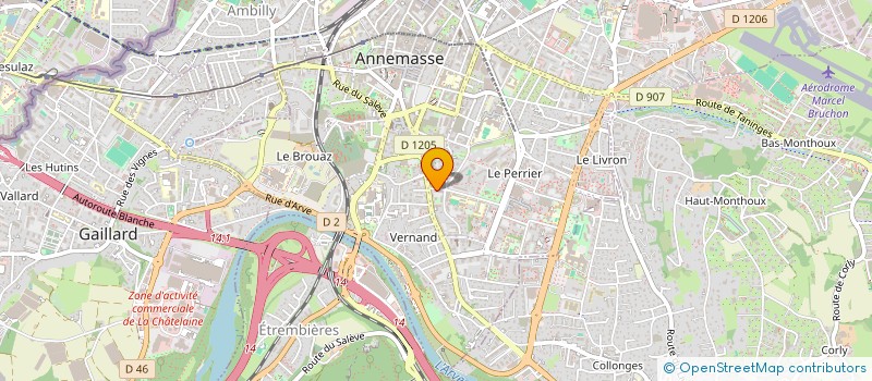 localisation de l'entreprise SCI DIFY à ANNEMASSE