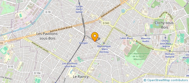 localisation de l'entreprise SCI DIGA à LIVRY-GARGAN