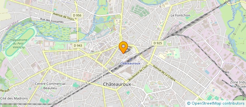localisation de l'entreprise SCI DIGEST à CHATEAUROUX