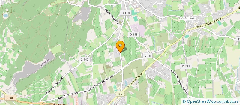 localisation de l'entreprise SCI DIGET  CABRIERES D'AVIGNON