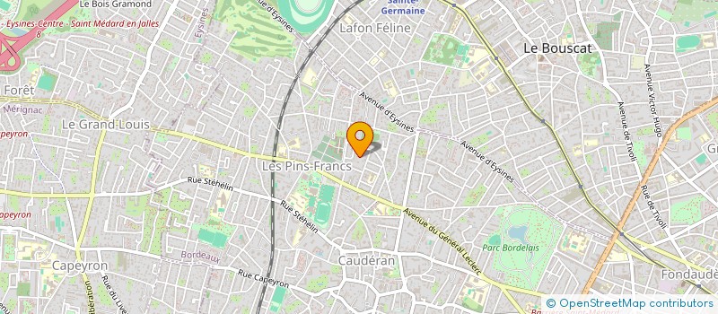 localisation de l'entreprise SCI DIGUINIC  BORDEAUX