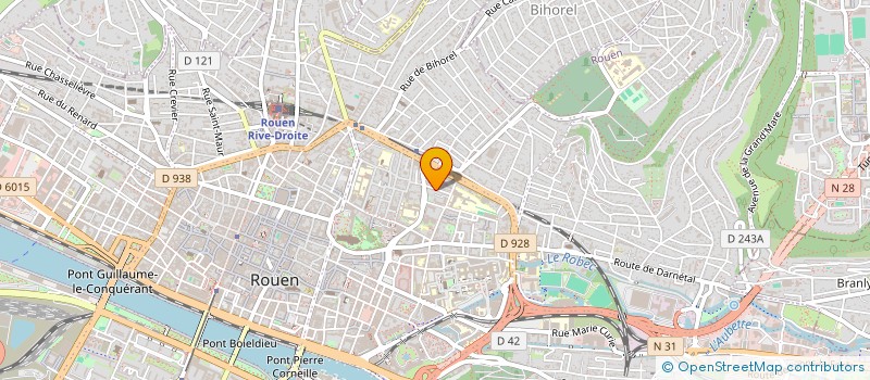 localisation de l'entreprise SCI DIHAGO 2 à ROUEN