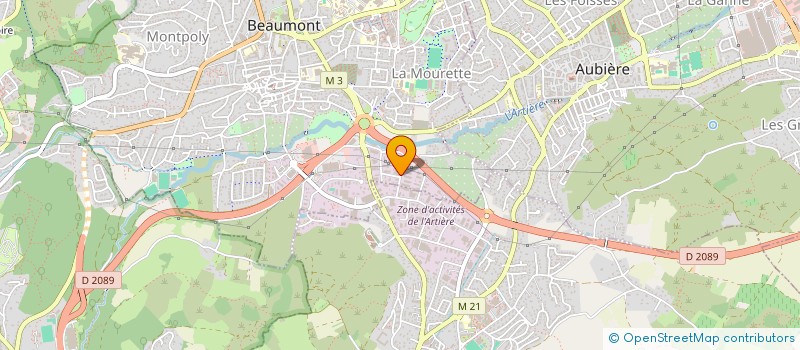 localisation de l'entreprise SCI DII à BEAUMONT