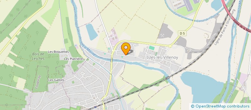 localisation de l'entreprise SCI DIJO  ISLES-LES-VILLENOY