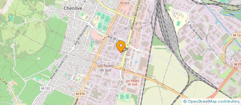 localisation de l'entreprise SCI DIJON à CHENOVE