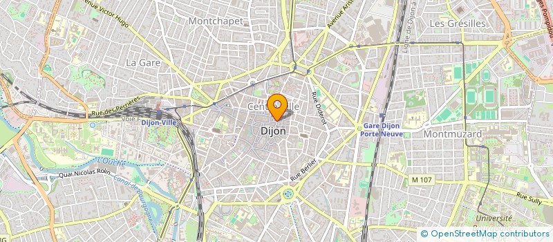 localisation de l'entreprise SCI DIJON NORD à DIJON