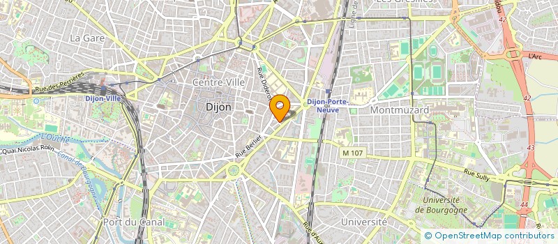 localisation de l'entreprise SCI DIJON SOLIDARITE & RENOUVELLEMENT URBAIN à DIJON