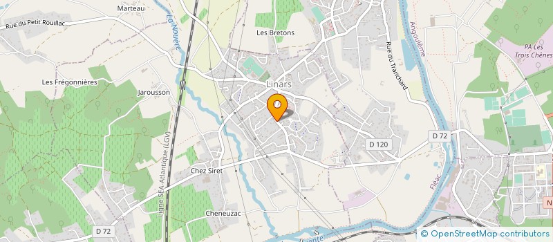 localisation de l'entreprise SCI DIJORI à LINARS