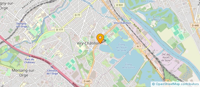 localisation de l'entreprise SCI DIKARODI à VIRY-CHATILLON
