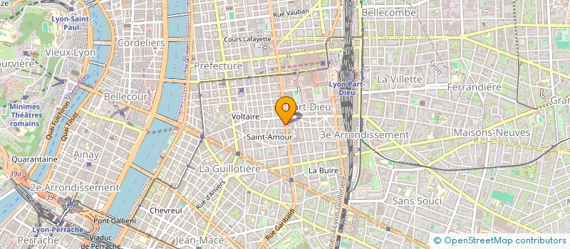 localisation de l'entreprise SCI DIKE THEMIS  LYON