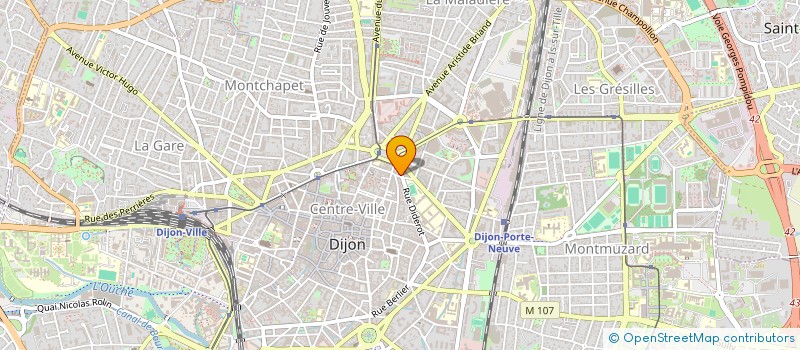 localisation de l'entreprise SCI DIKI à DIJON