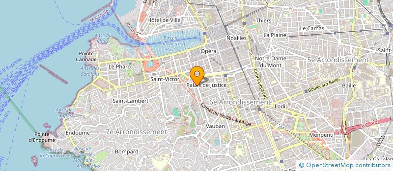 localisation de l'entreprise SCI DIKRAN à MARSEILLE