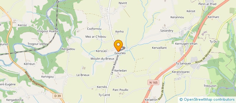 localisation de l'entreprise SCI DIL à QUIMPER