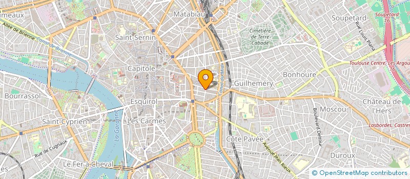 localisation de l'entreprise SCI DILA à TOULOUSE