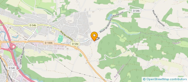 localisation de l'entreprise SCI DILAN  RUY-MONTCEAU