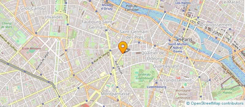 localisation de l'entreprise SCI DILAUR  PARIS