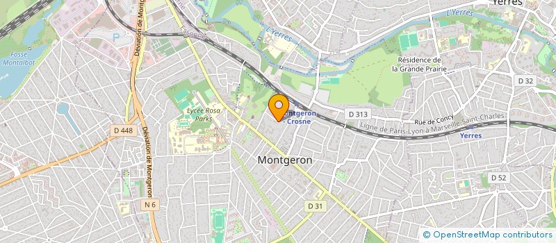 localisation de l'entreprise SCI DILCHA à MONTGERON