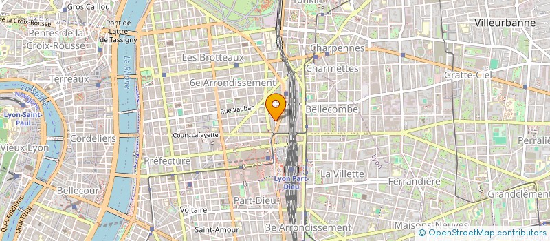 localisation de l'entreprise SCI DILEAL  LYON