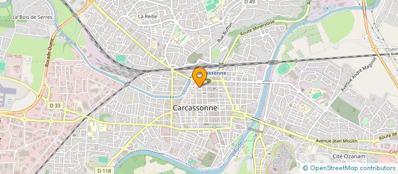 localisation de l'entreprise SCI DILETTE à CARCASSONNE