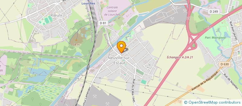 localisation de l'entreprise SCI DILI  HORNAING