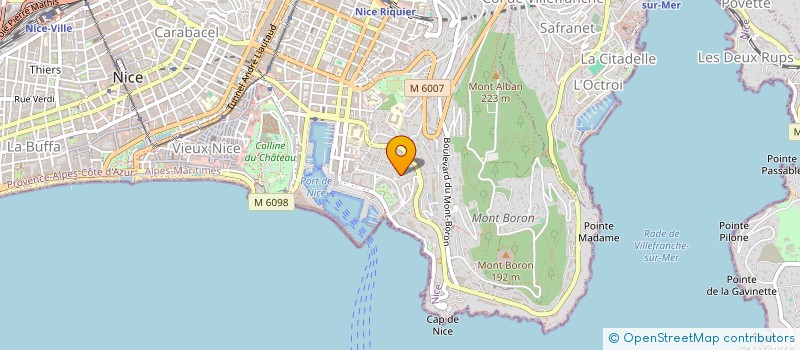 localisation de l'entreprise SCI DILI à NICE