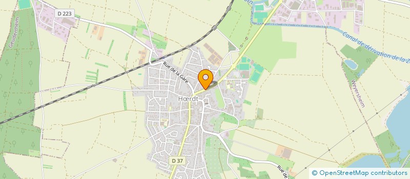 localisation de l'entreprise SCI DILIGENCE  HRDT