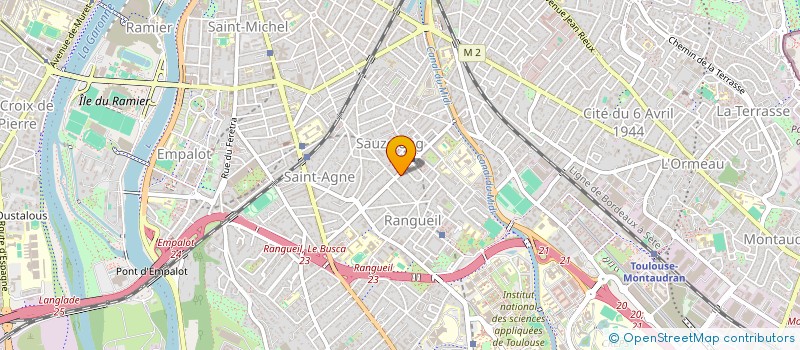 localisation de l'entreprise SCI DILO 17 à TOULOUSE