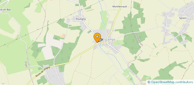 localisation de l'entreprise SCI DILO 37  ESCAMPS