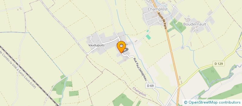 localisation de l'entreprise SCI DILO  CHAMPLOST