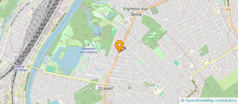 localisation de l'entreprise SCI DILO à DRAVEIL