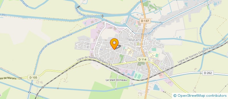 localisation de l'entreprise SCI DILOSQUER  MARANS