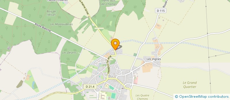 localisation de l'entreprise SCI DILOU à BU