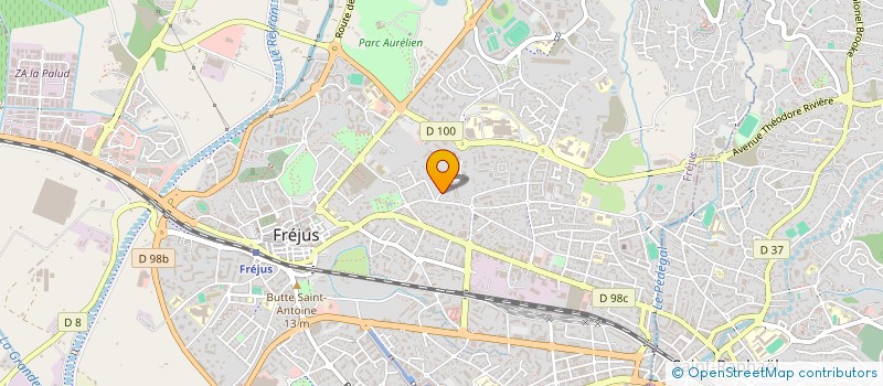 localisation de l'entreprise SCI DILOU II à FREJUS