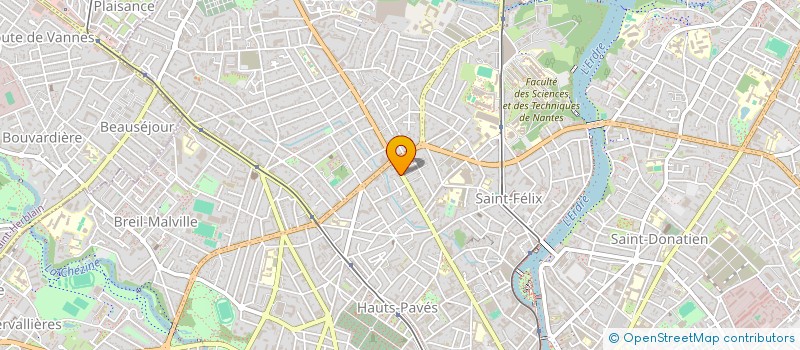 localisation de l'entreprise SCI DIMA à NANTES