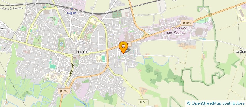 localisation de l'entreprise SCI DIMALE  LUCON