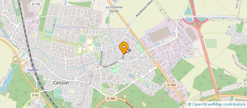 localisation de l'entreprise SCI DIMANCHE à VERT-SAINT-DENIS
