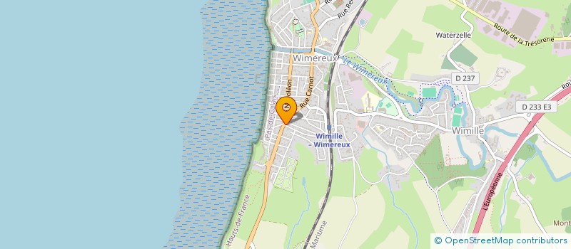 localisation de l'entreprise SCI DIMAR  WIMEREUX