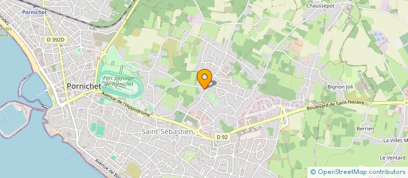 localisation de l'entreprise SCI DIMAT à PORNICHET