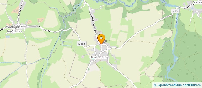 localisation de l'entreprise SCI DIMECELLOISE  DIMECHAUX