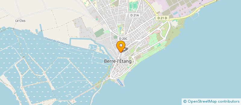 localisation de l'entreprise SCI DIMELO à BERRE-L'ETANG
