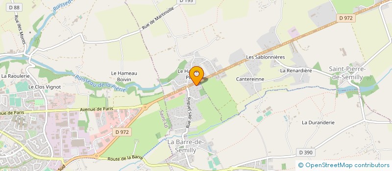 localisation de l'entreprise SCI DIMICOL  LA BARRE-DE-SEMILLY