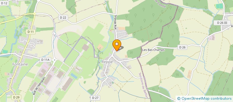 localisation de l'entreprise SCI DIMITRI ET PATRICE FRIDBLATT à MENONCOURT
