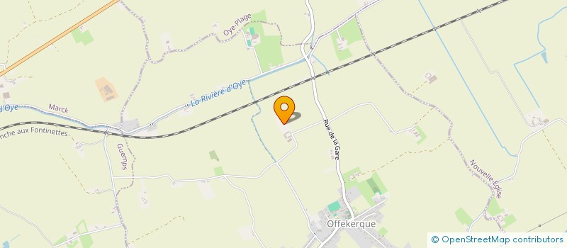 localisation de l'entreprise SCI DIMMO  OFFEKERQUE