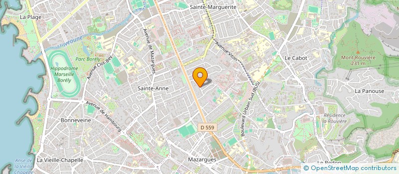 localisation de l'entreprise SCI DIMMOZ à MARSEILLE